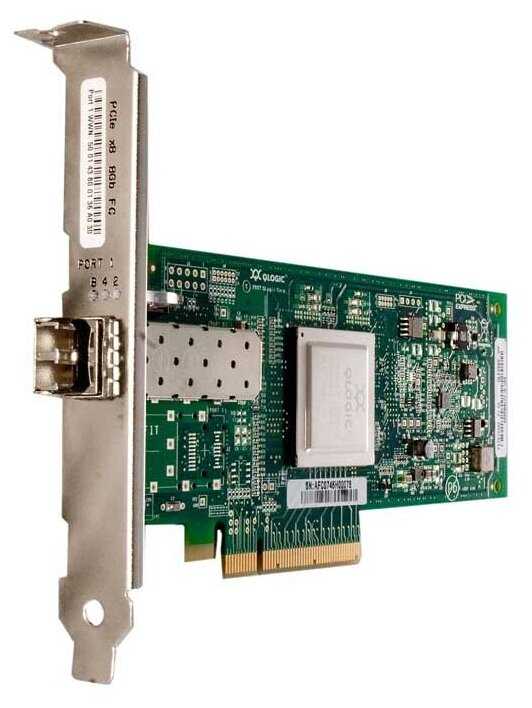 Сетевой адаптер QLogic QLE2670-CK Fibre Channel 16Gb HBA single port, PCIe 3.0 x8, 16/8/4, 1xSFP+ SR фотография 3