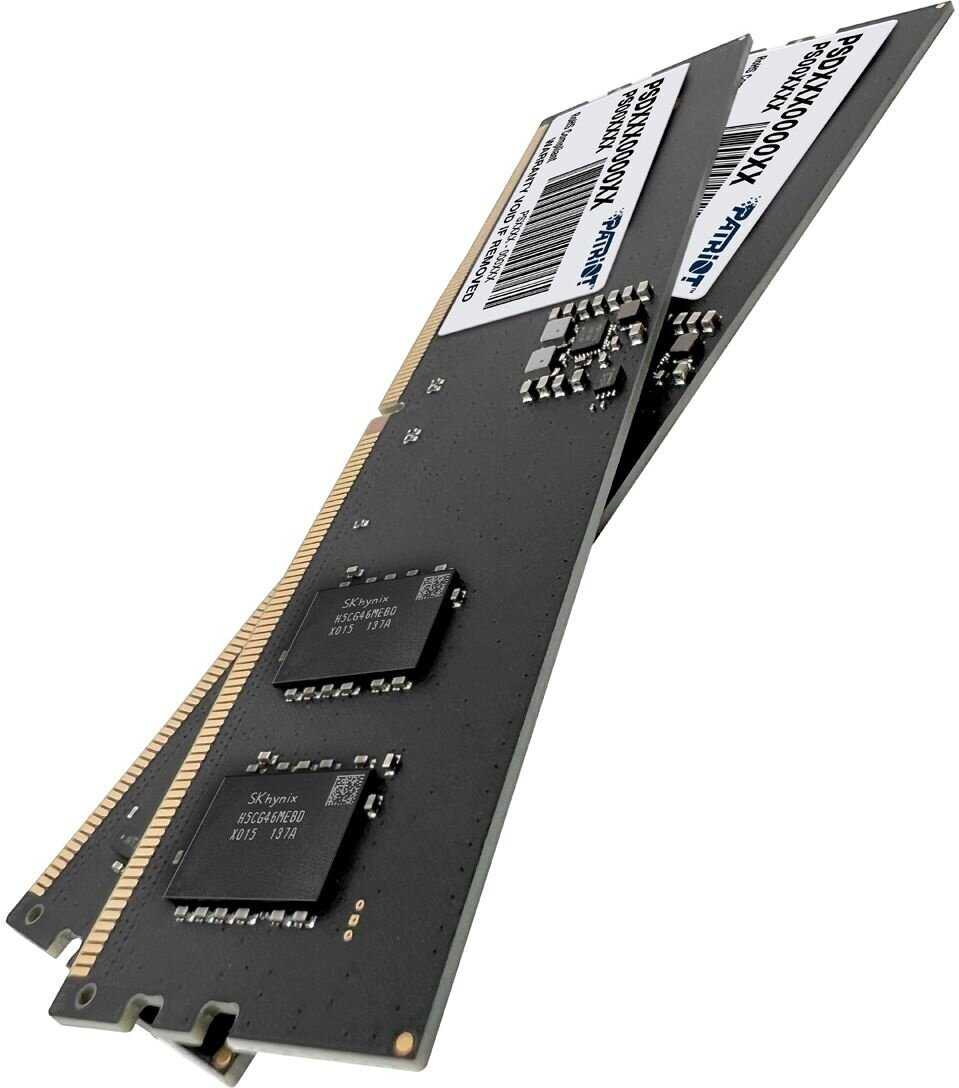 Оперативная память PATRIOT MEMORY Patriot DDR5 32GB (2x16Gb) 4800 МГц (PSD532G4800K) фотография 3