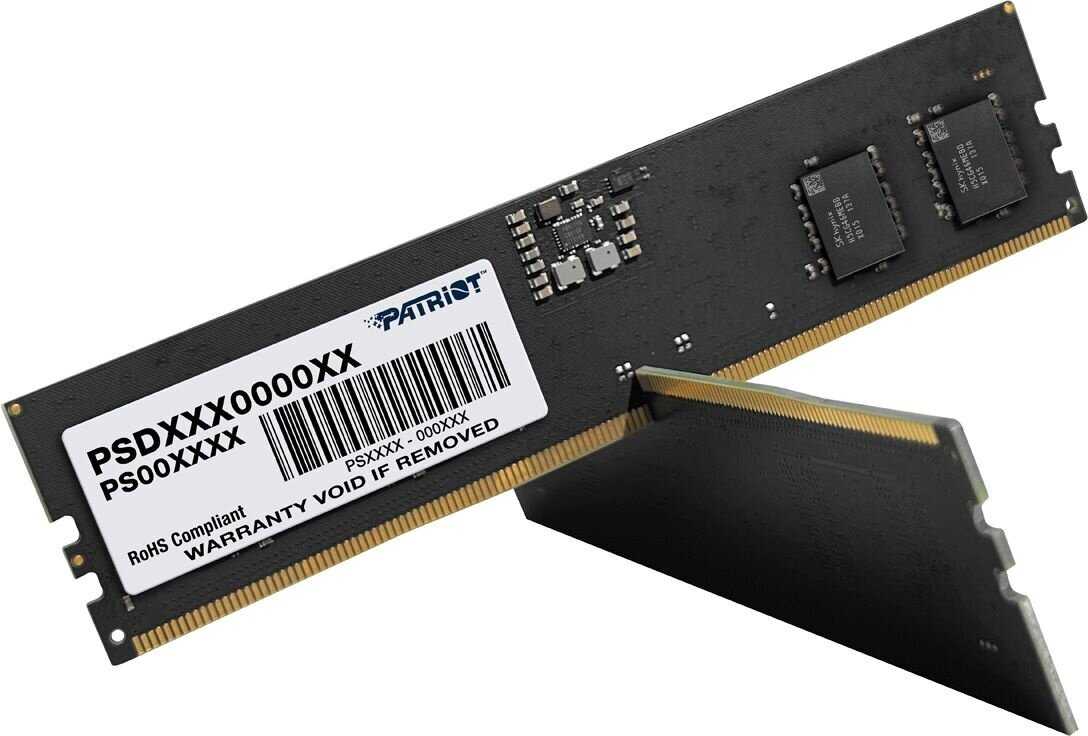 Оперативная память PATRIOT MEMORY Patriot DDR5 32GB (2x16Gb) 4800 МГц (PSD532G4800K) фотография 4