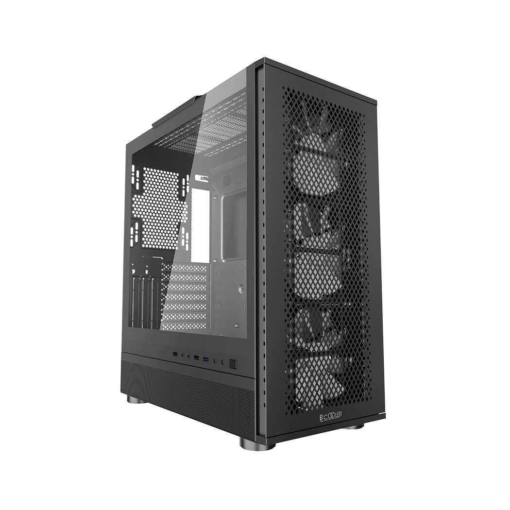 Корпус компьютерный PCCooler ME200 MESH WH (Full-Tower, E-ATX, ATX, Micro-ATX, Mini-ITX) фотография 7