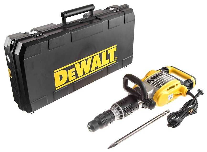 Электрический отбойный молоток DeWALT D25902K-QS, 1.55 кВт фотография 7