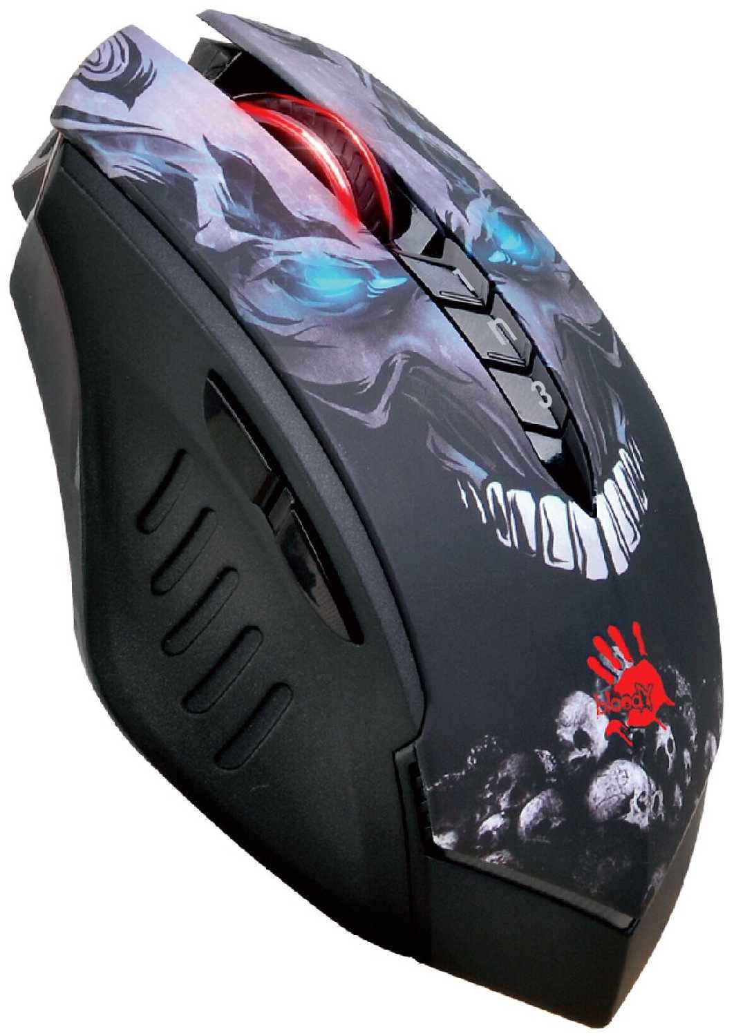 Мышь A4Tech Bloody R80 Plus Skull (7but) фотография 1