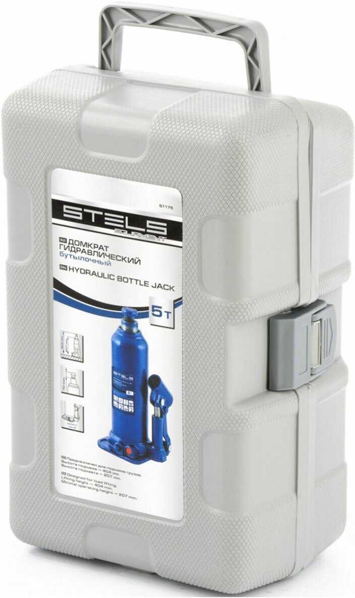 Домкрат бутылочный гидравлический Stels 51175 фотография 5