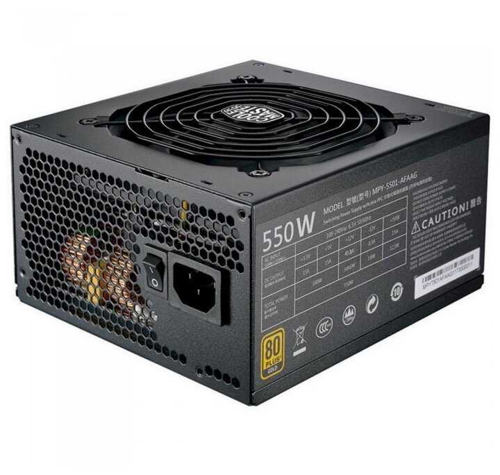Блок питания Cooler Master V550 Gold Full Modular (MPY-5501-AFAAGV) фотография 19