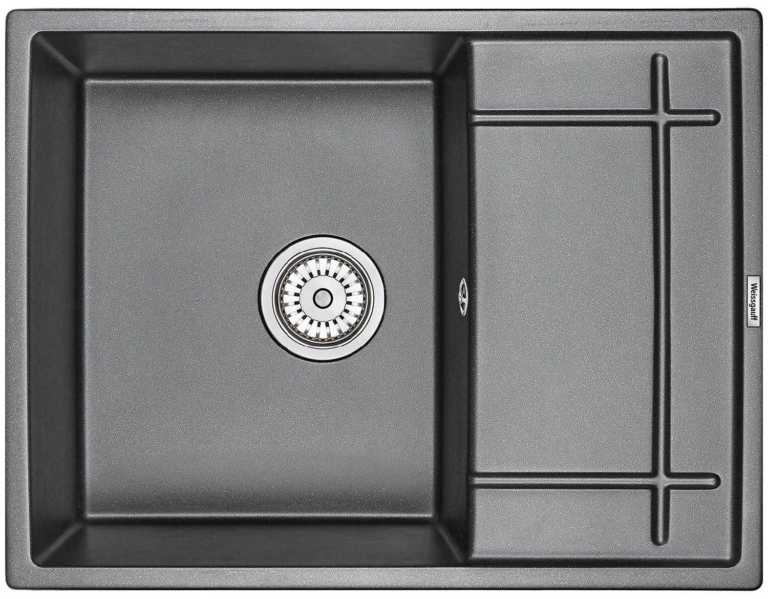 Мойка Weissgauff WG 5601, 65 см черный фотография 7
