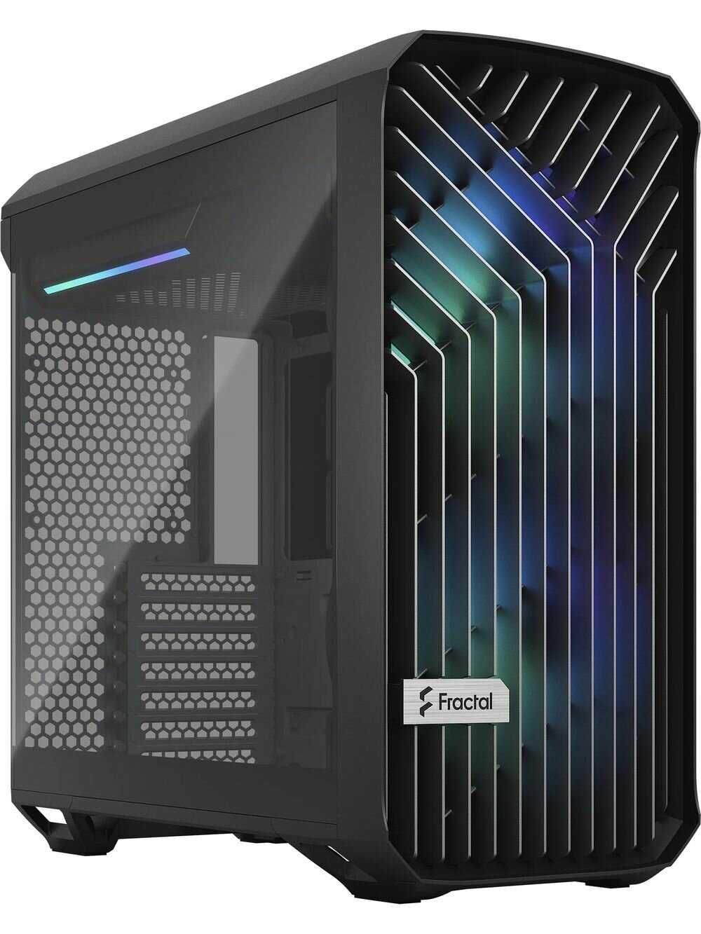 Корпус компьютерный FRACTAL DESIGN Torrent Compact [RGB TG Light Tint]