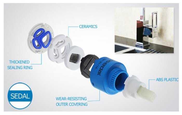 Смеситель для кухни (мойки) Gappo Brook G4040, рычажный фотография 5