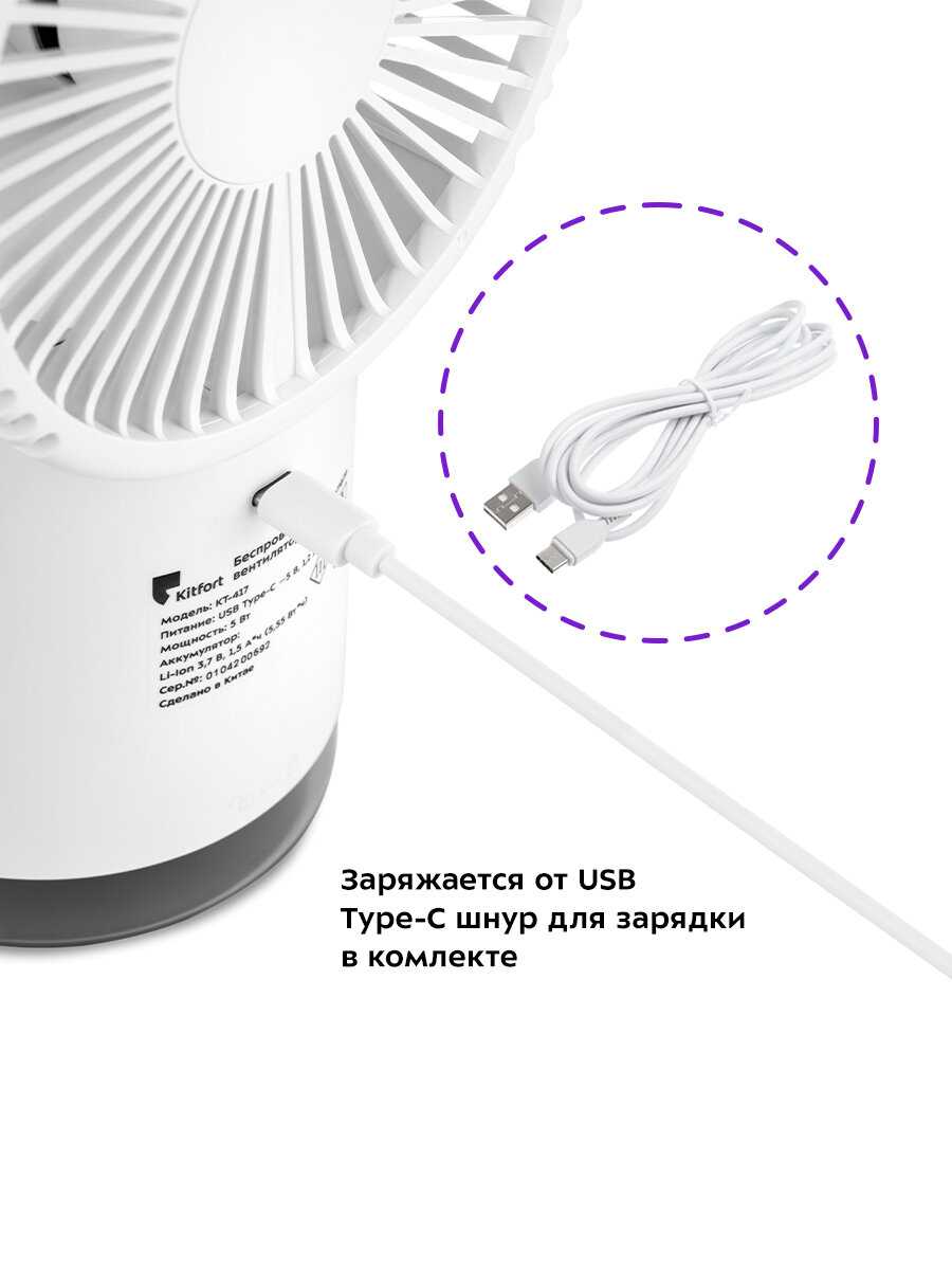 Климатическая техника Kitfort KT-417 фотография 5