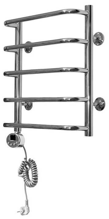 Полотенцесушитель электрический Domoterm Стефано П5 400x500 E L хром фотография 1