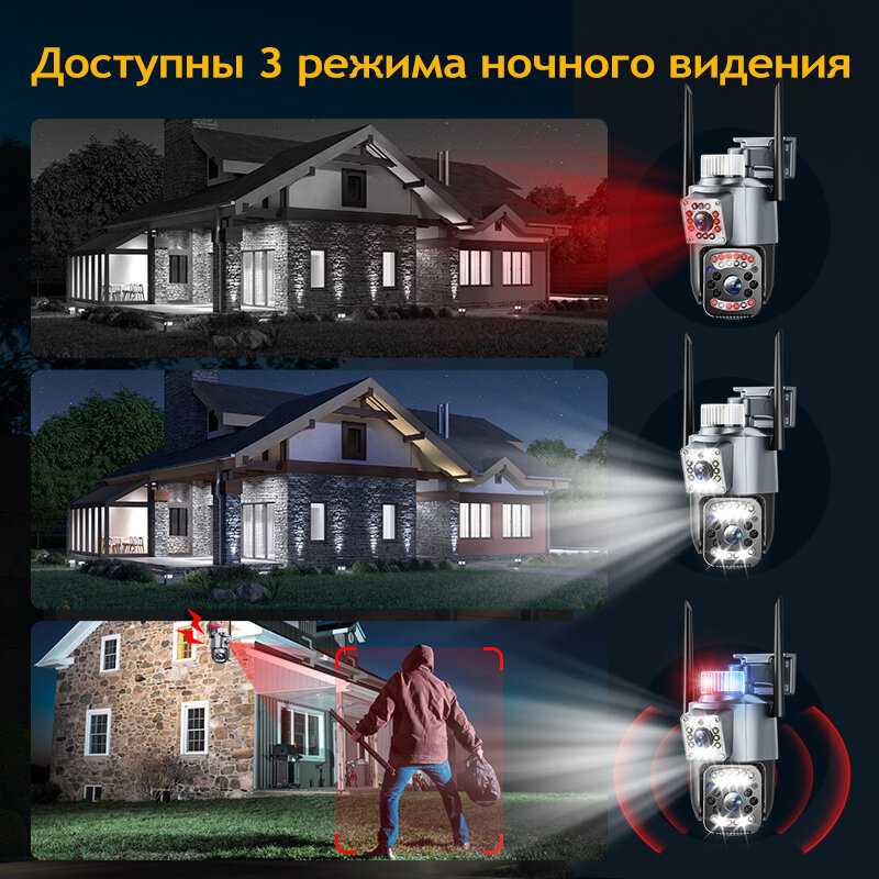 Камера видеонаблюдения уличная GCL Камера видеонаблюдения с Wi-Fi и 4G фотография 14