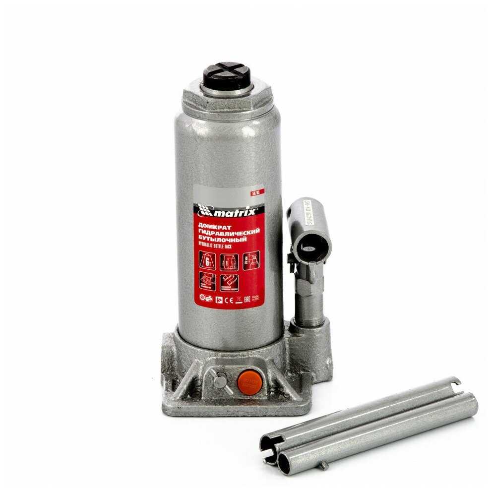 Домкрат бутылочный гидравлический Matrix Домкрат бутылочный гидравлический для мототехники (50765) фотография 19