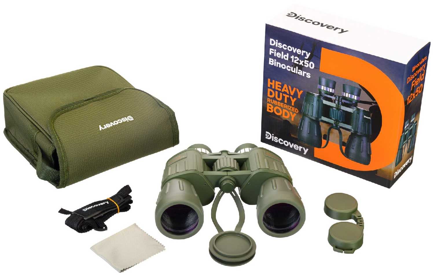 Бинокль Levenhuk Discovery Field 12x50 фотография 3