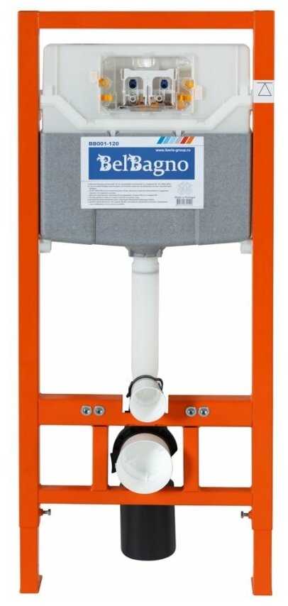 Инсталляция BELBAGNO для подвесного унитаза BB001-120