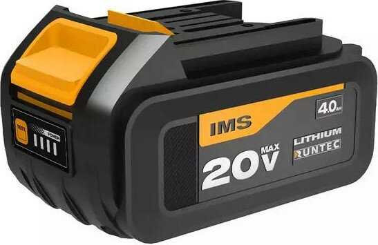 Батарея аккумуляторная RUNTEC PRO 20В, 4Ач (RT-LB24) фотография 6