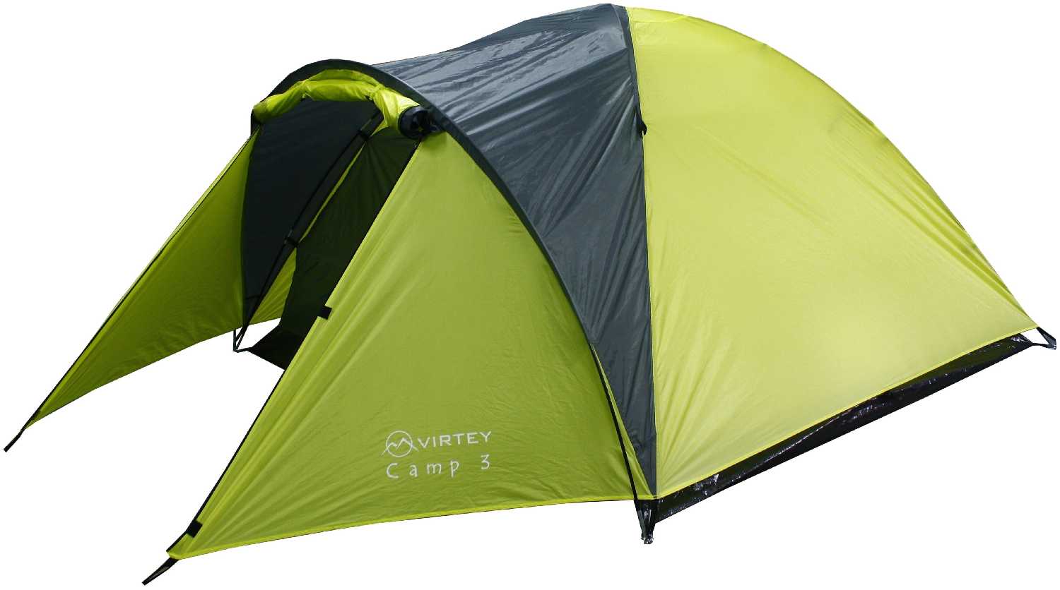 Палатка туристическая 3х местная двухслойная с тамбуром Virtey Camp-3 (310х210x130 см)