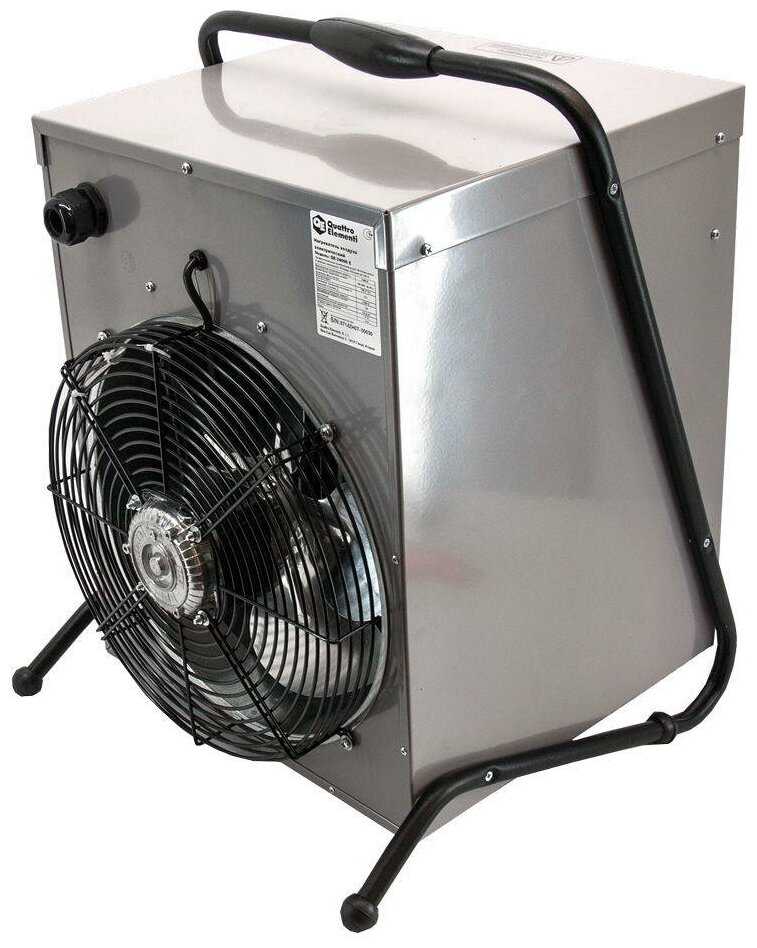 Электрическая тепловая пушка Quattro Elementi QE-24000E фотография 3