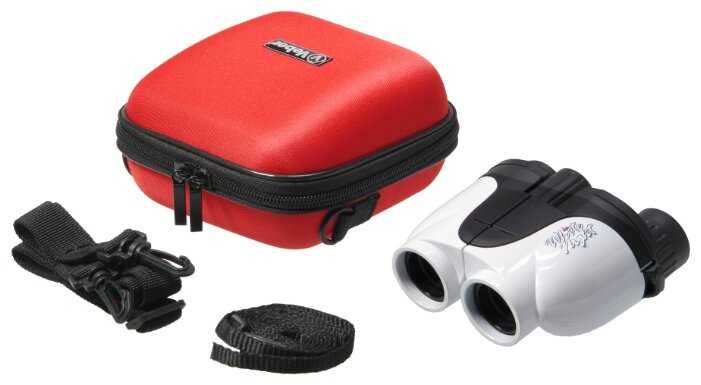 Бинокль Veber White Night 8x25 белый-черный фотография 5