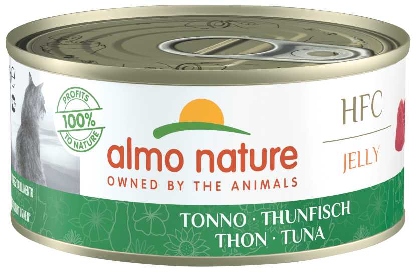 Корм для кошек Almo Nature HFC Jelly с тунцом фотография 16