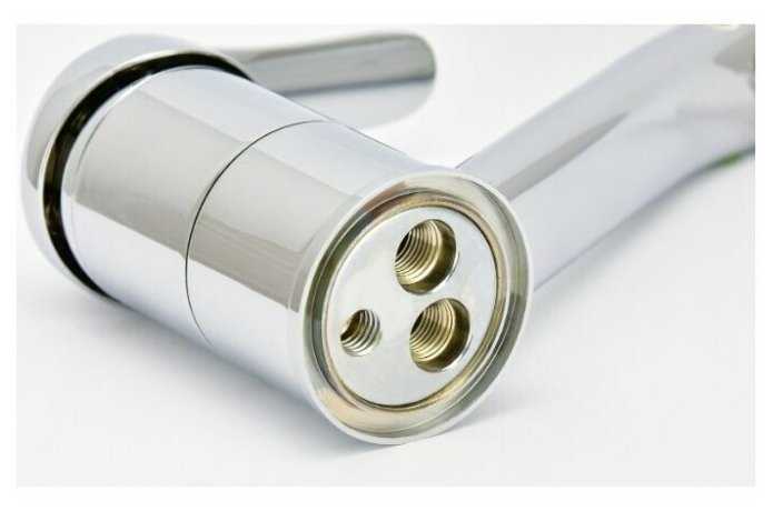 Смеситель для умывальника с поворотным изливом Eleanti Topaz 0402.854 фотография 3