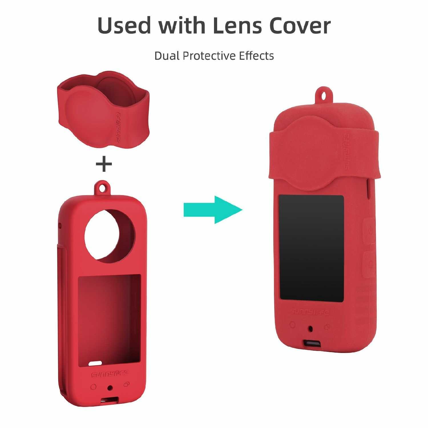 Чехол MyPads Чехол силиконовый для камеры Insta360 X3 фотография 7