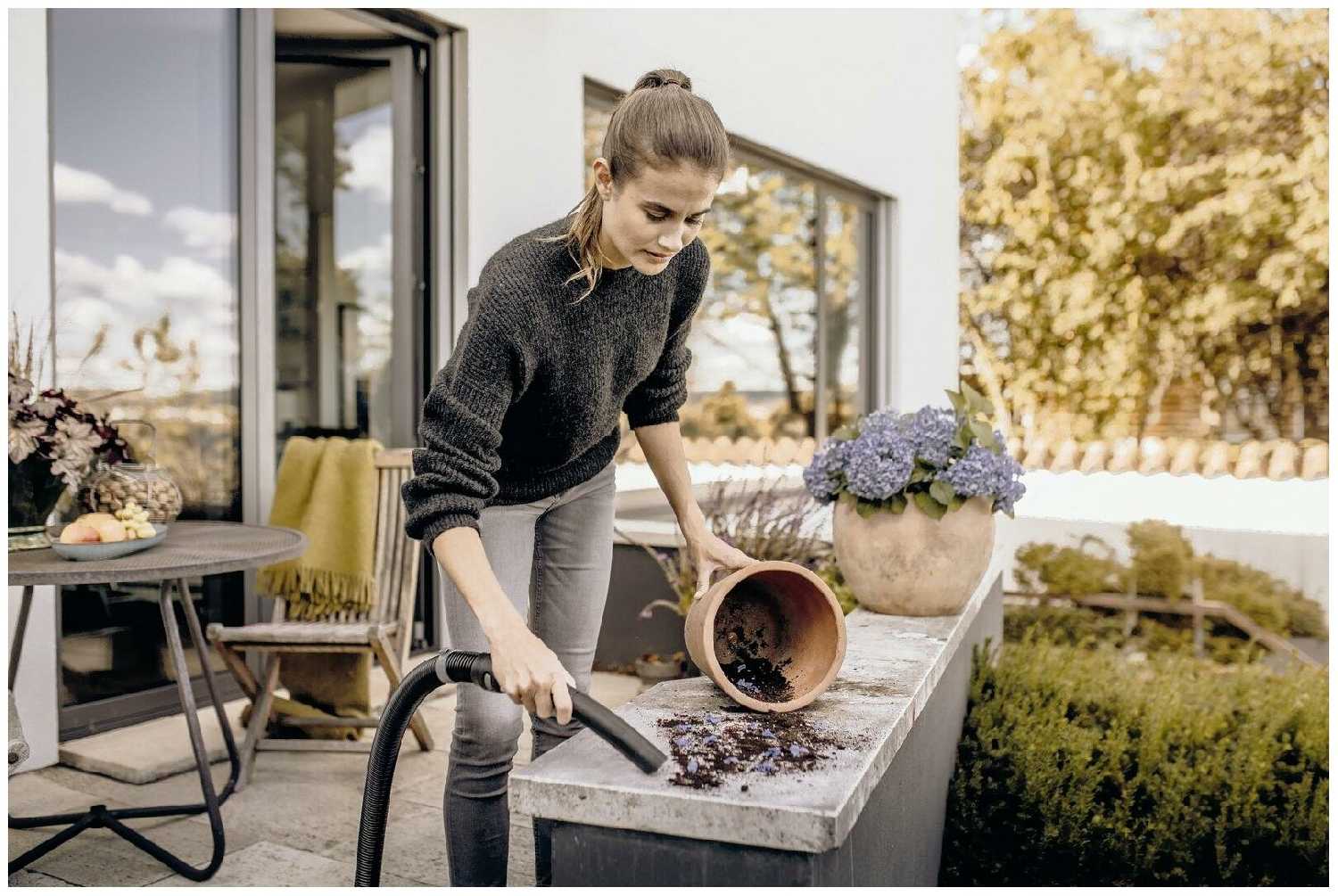 Профессиональный пылесос KARCHER WD 3 V-17/4/20, 1000 Вт фотография 10