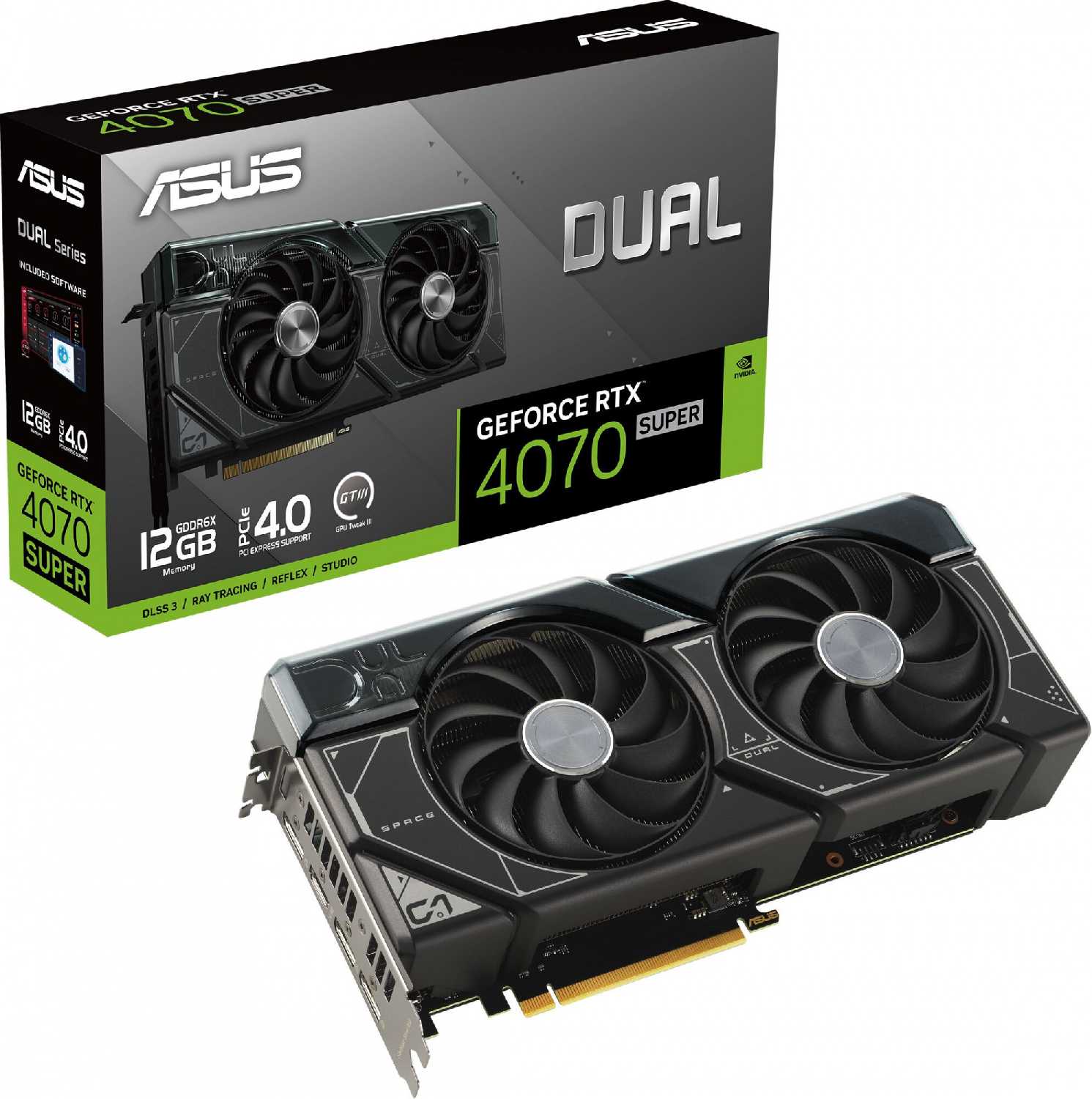 Видеокарта ASUS GeForce RTX 4070 SUPER (DUAL-RTX4070S-12G) фотография 18
