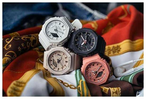 Японские наручные часы Casio G-SHOCK GMA-S2100-7A фотография 2