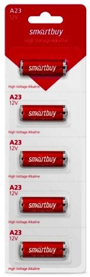 Батарейка SmartBuy High Voltage Alkaline (A23) фотография 1