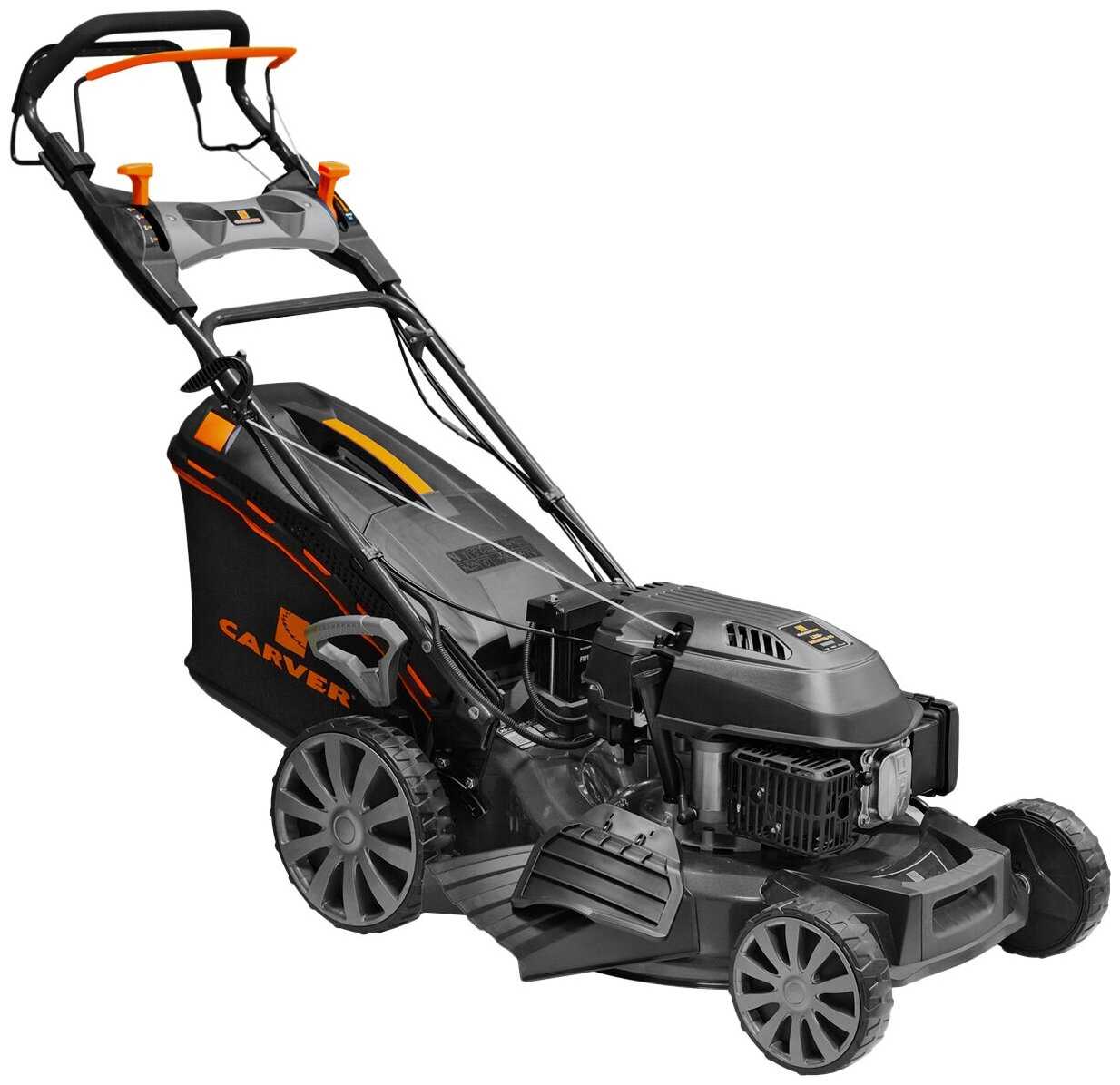 Бензиновая газонокосилка Carver LMG-3653DMSE-VS