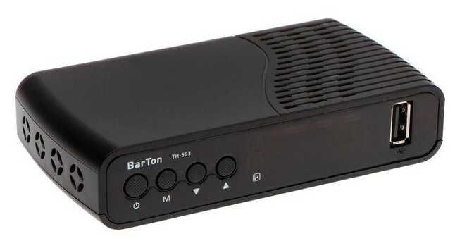 Цифровой эфирный приемник BarTon TH-563 фотография 1