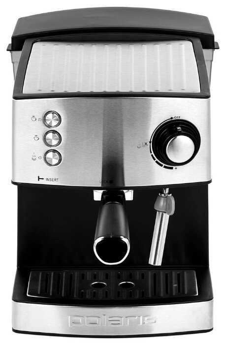 Кофеварка рожковая Polaris PCM 1537AE Adore Crema фотография 3