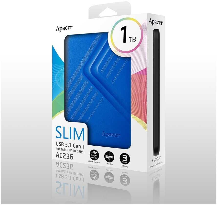 Внешний HDD Apacer AC236 фотография 15