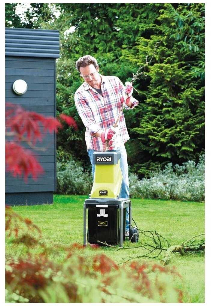 Измельчитель электрический RYOBI RSH2545B (5133002512) фотография 3