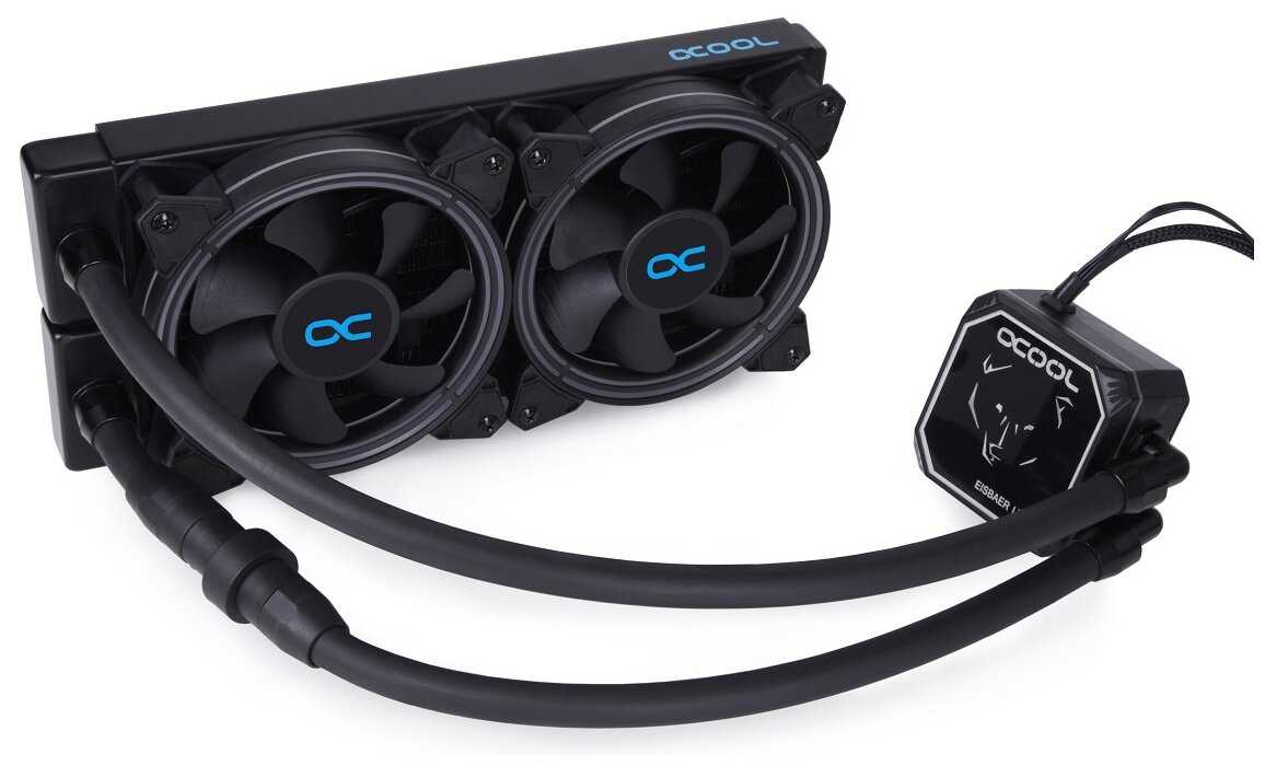 Система водяного охлаждения Alphacool Eisbaer Aurora LT240 фотография 2