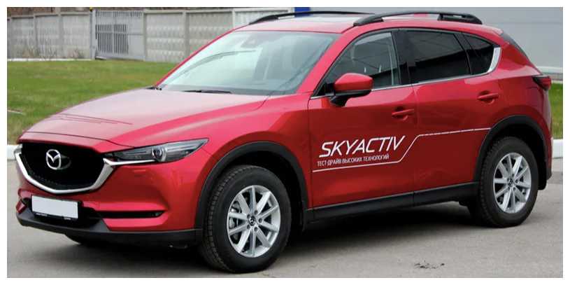 Рейлинги для Mazda CX-5 с 2017 - черные фотография 2