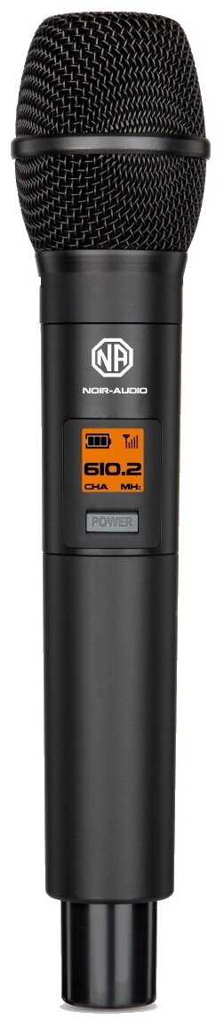 Беспроводной микрофон для живого вокала и караоке NOIR-audio NX 200 H/B с головным микрофоном и ручным микрофоном фотография 3