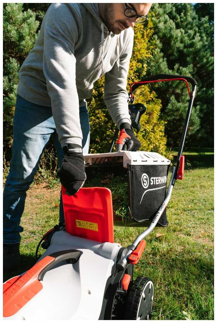 Электрическая газонокосилка STERWINS ELM2-40P-3W.4 (81968065) фотография 19