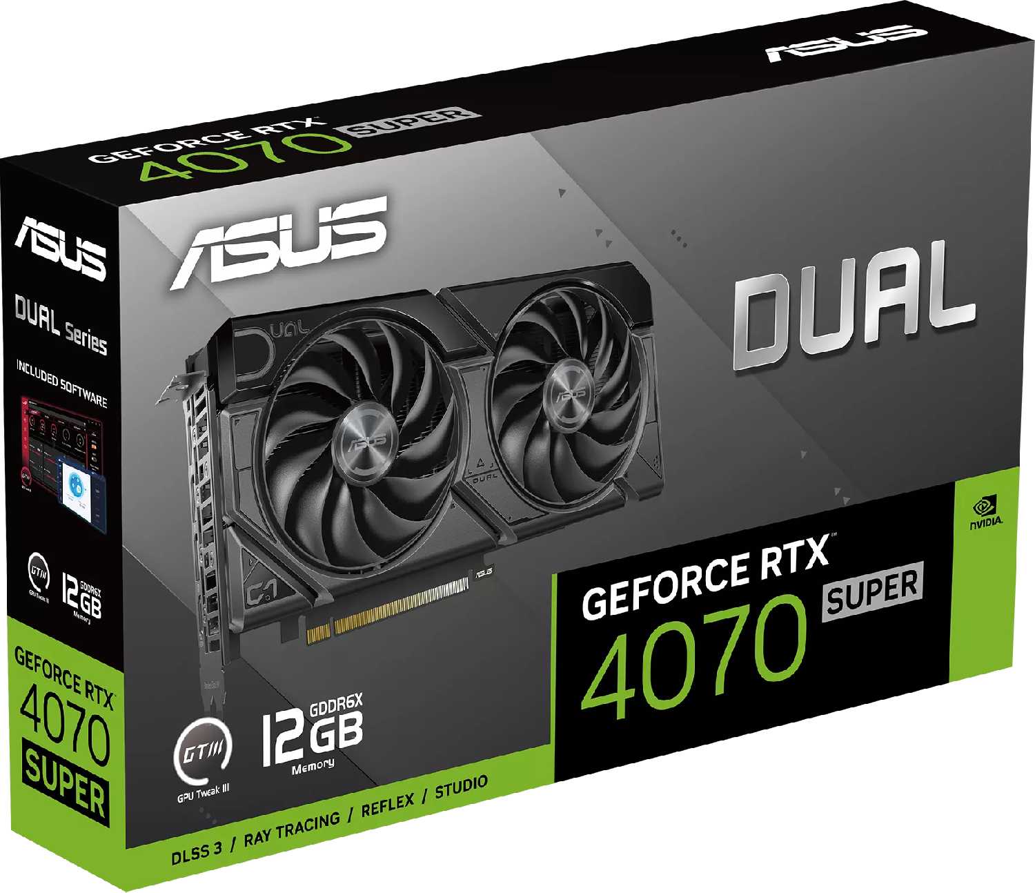 Видеокарта ASUS GeForce RTX 4070 SUPER EVO (DUAL-RTX4070S-12G-EVO) фотография 10