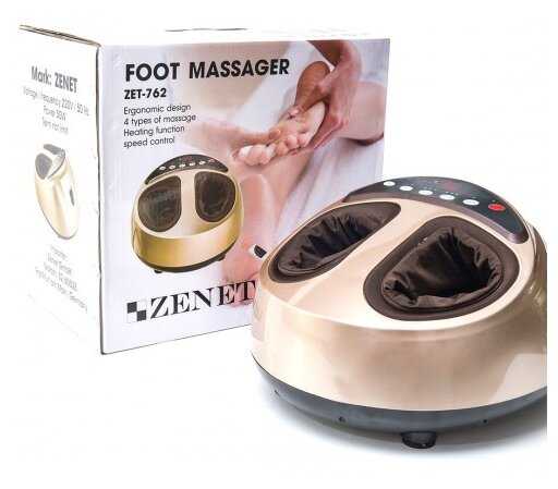 Комбинированный массажер для ног ZENET ZET-762