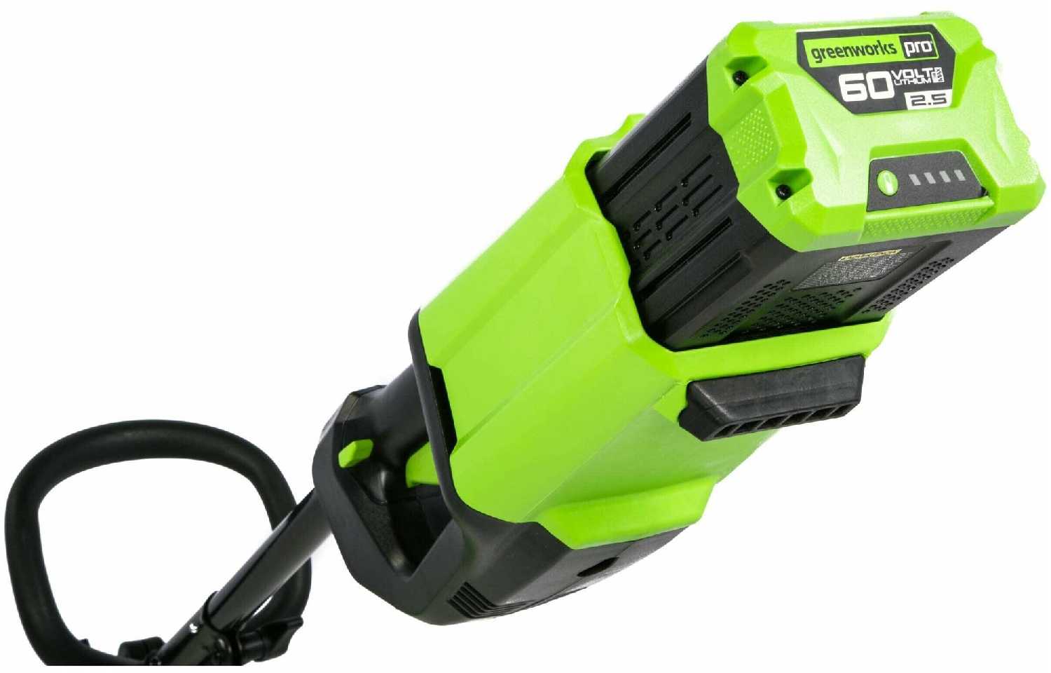 Аккумуляторная снегоуборочная лопата Greenworks GD60SS30K4 фотография 4