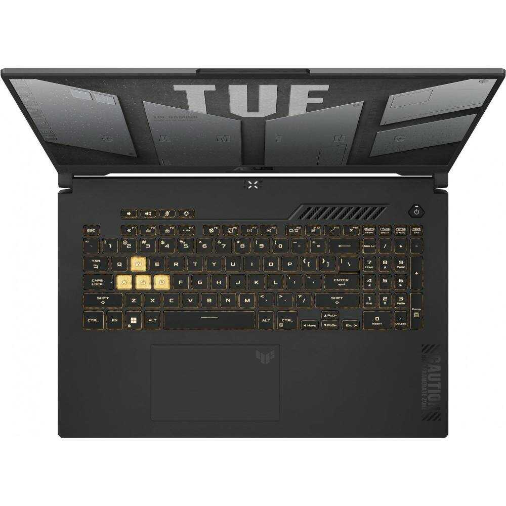 Ноутбук Asus TUF Gaming F17 FX707ZU4-HX058 (Intel Core i7 12700H/16Gb DDR4/SSD512Gb/nVidia GeForce RTX4050/17.3 IPS FHD (1920x1080)/DOS) фотография 16