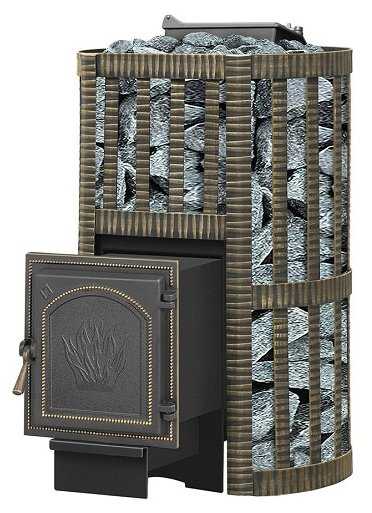 Дровяная банная печь Везувий УРАГАН КОВКА 16 (271)