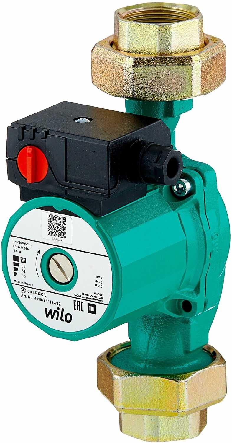 Циркуляционный насос Wilo Star-RS 30/4 фотография 23