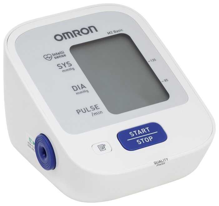 Тонометр Omron M2 Basic + адаптер (HEM 7121-ARU) фотография 1