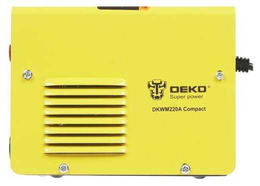 Сварочный аппарат DEKO Compact (DKWM220A) фотография 2