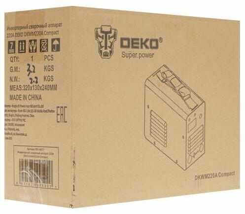 Сварочный аппарат DEKO Compact (DKWM220A) фотография 3