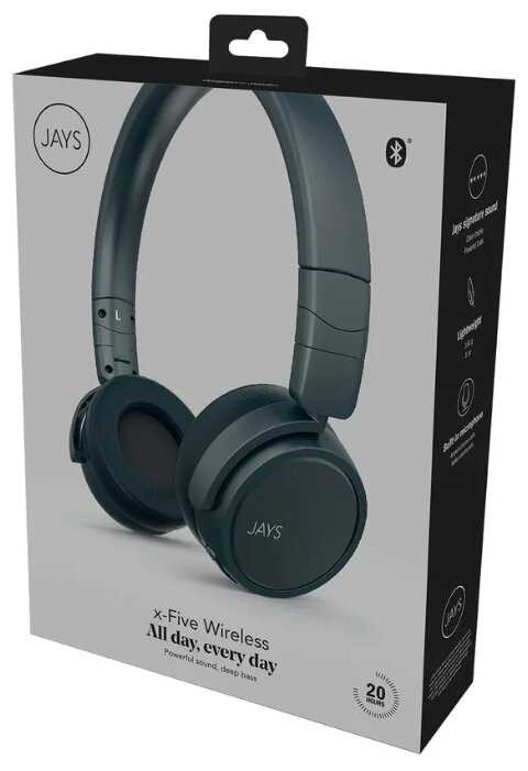Беспроводные наушники Jays x-Five Wireless фотография 7