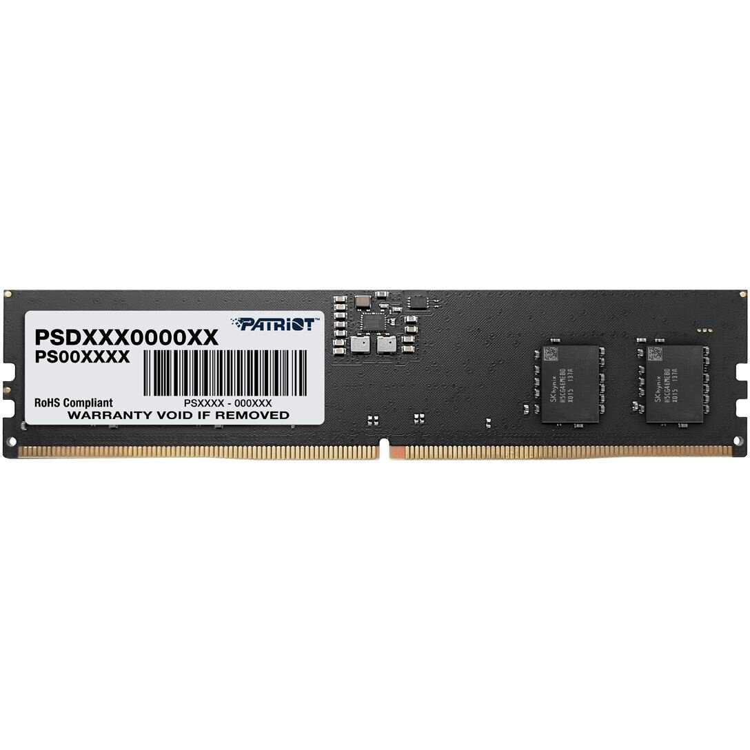 Оперативная память Patriot Memory SL 8 ГБ DDR5 5600 МГц (PSD58G560041) фотография 5