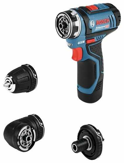 Аккумуляторная дрель-шуруповерт BOSCH GSR 12V-15 FC Professional 601.9F6.000