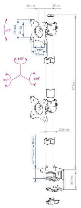 Крепление Arm Media LCD-T43 фотография 2